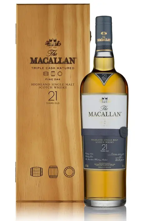 Whisky Macallan 21 anos – Fine Oak – Triple Cask Matured 700 ml