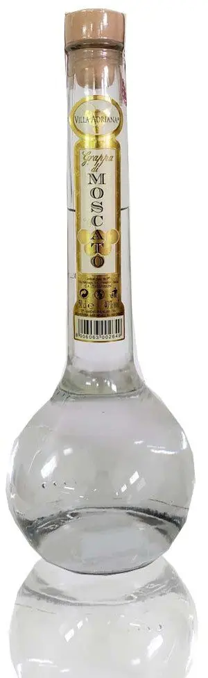 Grappa Villa Adriana di Moscato 500 ml – Itália