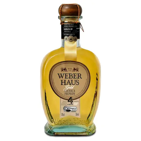 Cachaça Weber Haus Premium Gold 750 ml – Orgânica