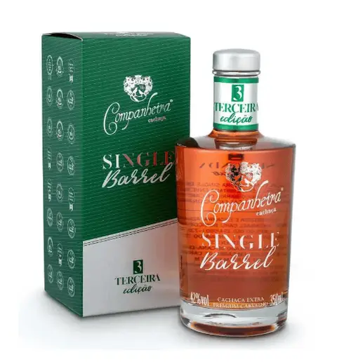 Cachaça Companheira Single Barrel 17 anos 350 ml – Terceira Edição