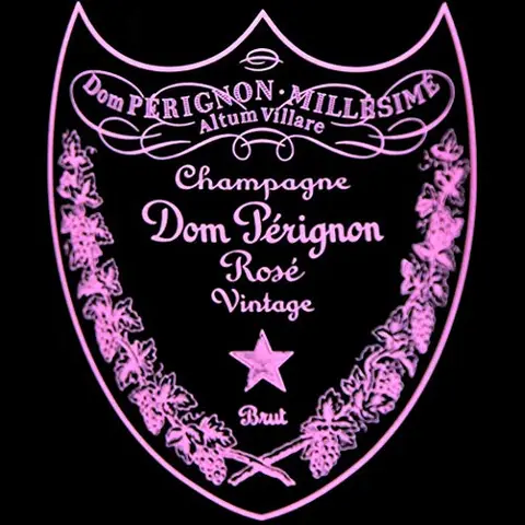 Champagne Dom Pérignon Rosé 750 ml Luminous Label