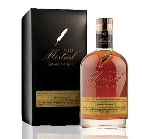 Pisco Mistral Gran Nobel Reservado 40º 700 ml