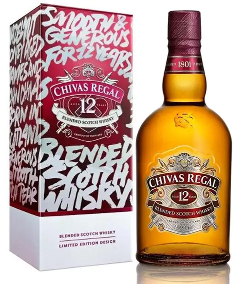 Whisky Chivas 12 anos 750 ml – Lata