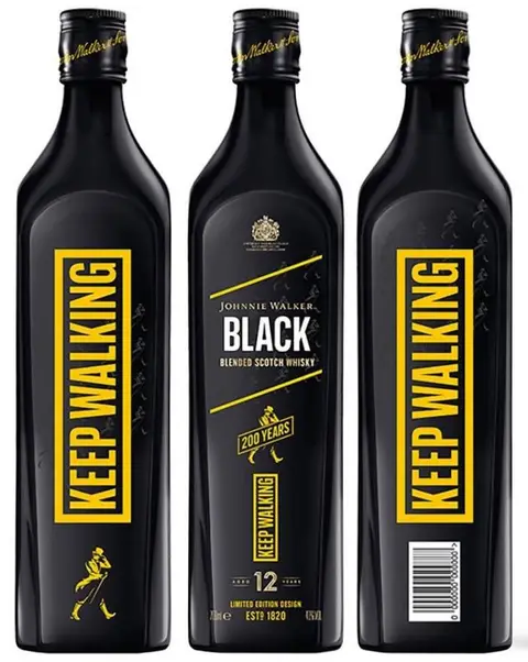 Whisky Johnnie Walker Black 200 anos Limited Edition 1L