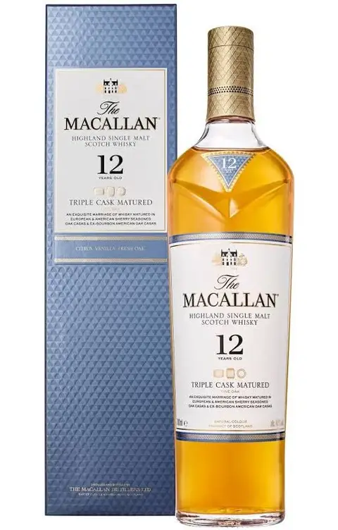 Whisky The Macallan 12 anos – Fine Oak – Triple Cask Matured 700 ml