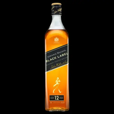 Whisky Johnnie Walker Black Label 12 anos 750 ml