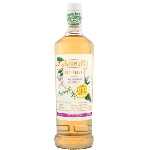 Vodka Smirnoff Infusions Maracujá & Jasmin 998ml