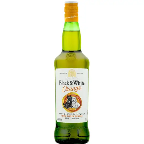 Whisky Black & White Orange 700 ml