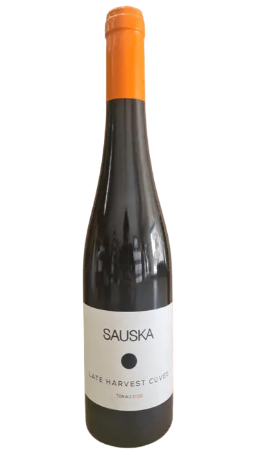 Vinho Sauska Late Harvest Cuvée Tokaj 2018 500 ml