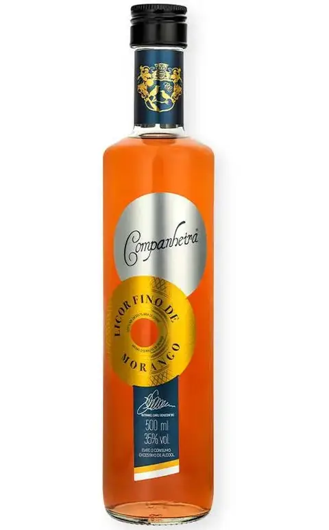 Licor Fino Morango Companheira 500ml