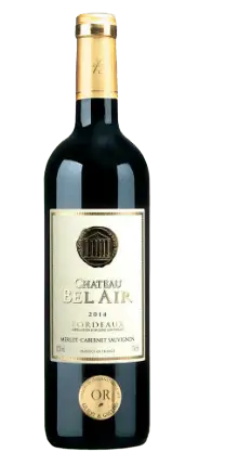 Vinho Chateau Bel Air Bordeaux Merlot e Cabernet Sauvignon 750ml