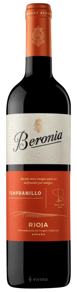 Vinho Beronia Tempranillo Rioja 750ml