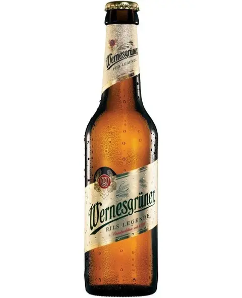 Kit Cerveja Wernesgrüner Pilsen – 1 Cerveja 330ml e 1 Copo 0,2