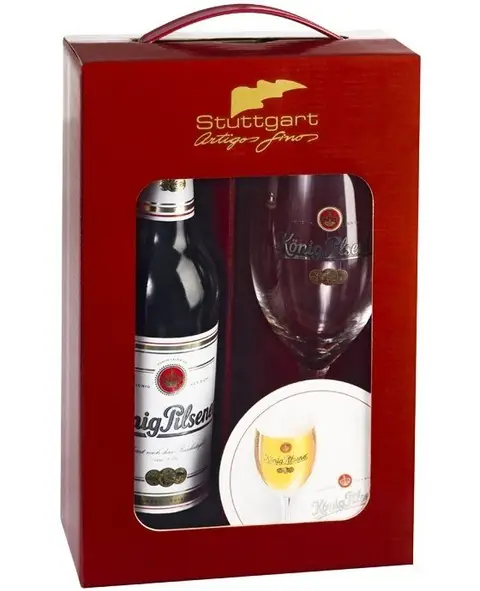 Kit Cerveja König Pilsener – 1 Garrafa 500ml e 1 Copo 0,25