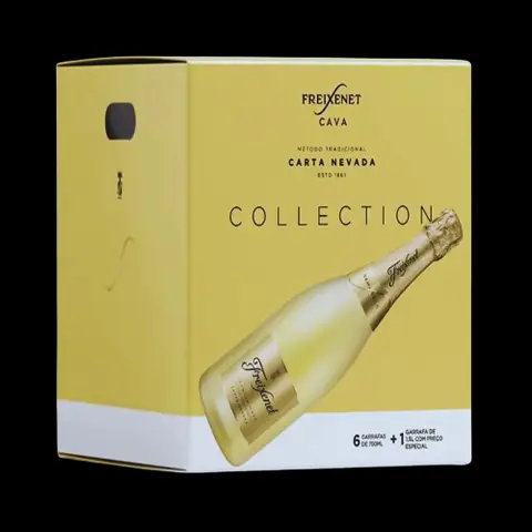 Kit Freixenet Collection 6 Und Carta Nevada 750ml + 1 Carta Nevada 1500ml