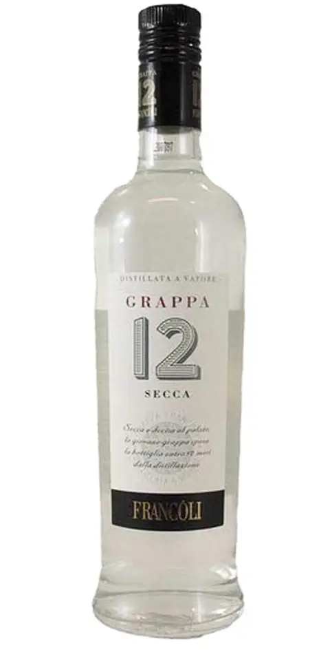 Grappa Francoli 12 Secca 700ml