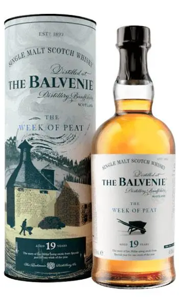 Whisky Balvenie 19 Anos – Single Malt The Week Of Peat 700ml