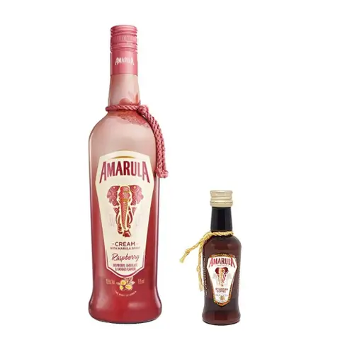 Kit Licor Amarula Raspberry 750 Ml +1 Amarula Cream 50ml