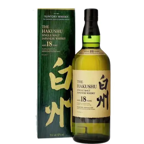 Whisky Hakushu 18 Anos – Single Malt 700ml
