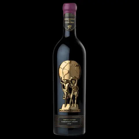 Vinho Fino Tinto Seco Maison Pouget Corte Reservas De La Corona Cabernet Franc 750ML