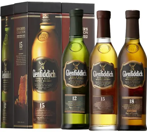 Glenfiddich Explorer’s Collection c/ Taça