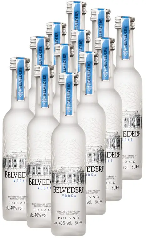 Kit 12 Miniatura Belvedere 50 ml