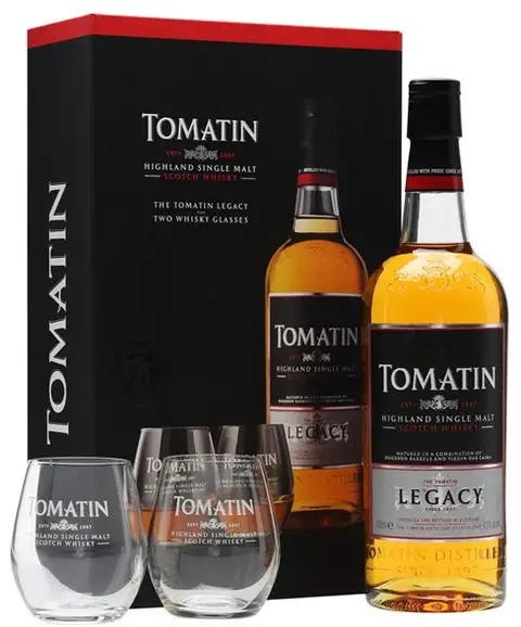 Whisky Tomatin Legacy 700 ml – Single Malt – 2 copos