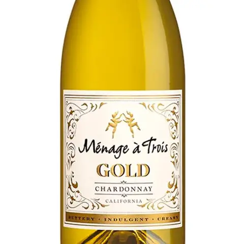 Vinho Branco Menage a Trois Gold Chardonnay 750ml