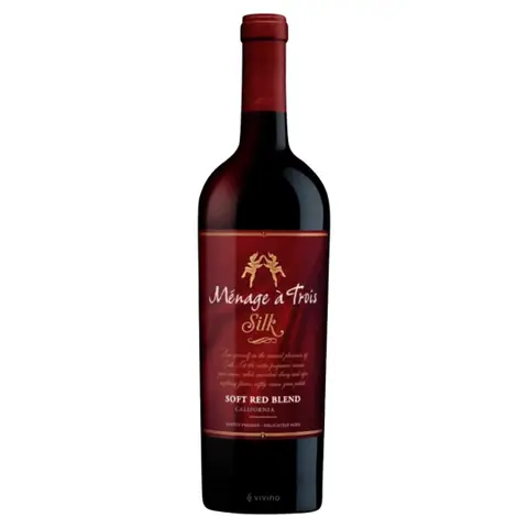 Vinho Tinto Menage a Trois Silk Soft Red Blend 750ml