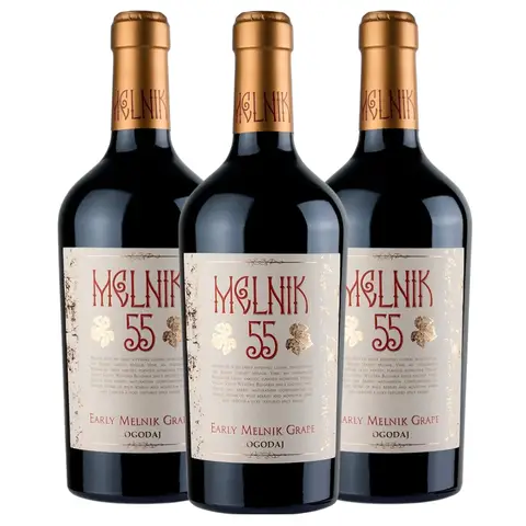 Kit Bulgária Melnik 3 Unidades 750ml