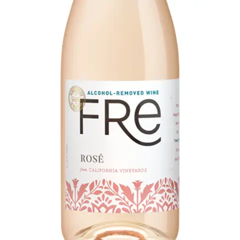 Vinho Rosé Sem Álcool FRE California 750ml
