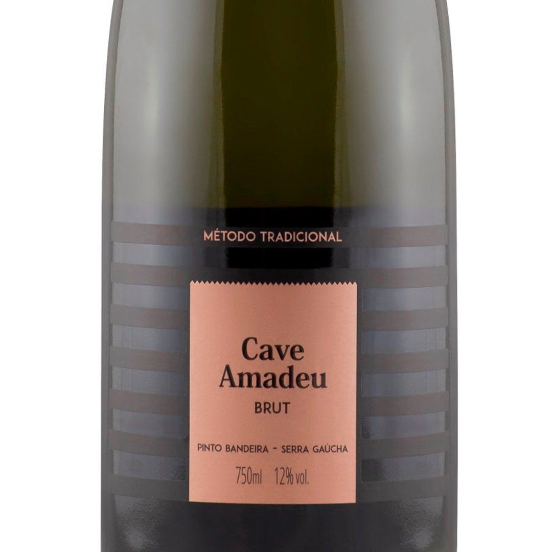 Kit 6 Garrafas Espumantes Cave Amadeu Branco + Rosé