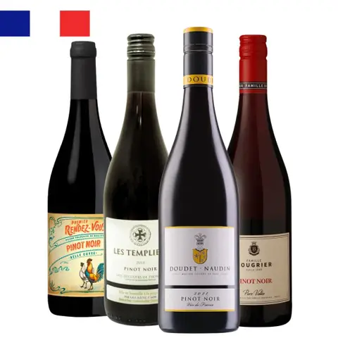 Combo Pinot Noir da França 4 Garrafas