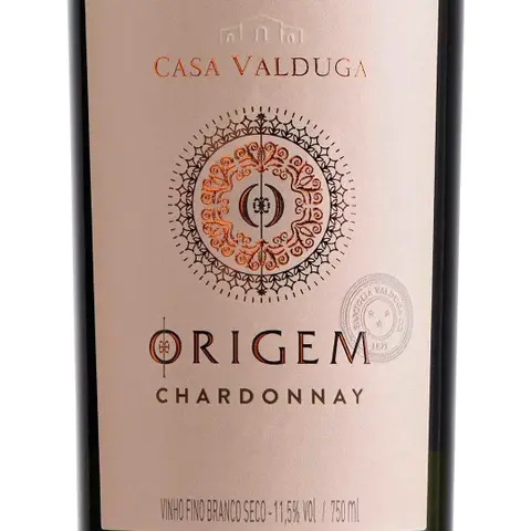 Kit 3 Garrafas Vinho Branco Casa Valduga Origem Chardonnay 750ml