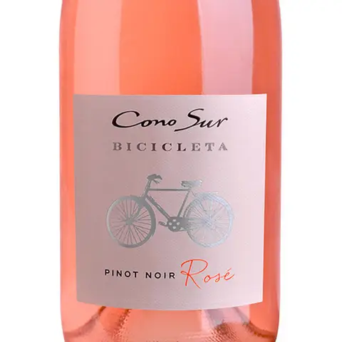 Kit 3 Garrafas Vinho Rosé Cono Sur Bicicleta Pinot Noir Rosé 750ml