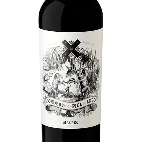Kit 3 Garrafas Vinho Tinto Cordero con Piel de Lobo Malbec 750ml