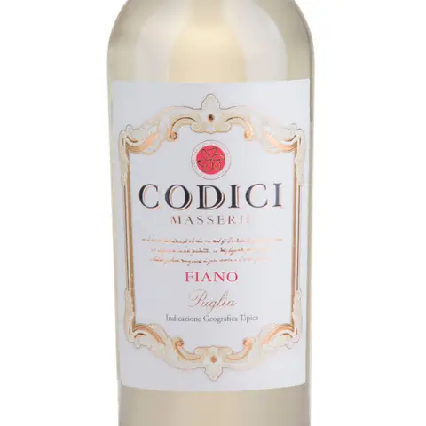 Vinho Branco Codici Masserie Fiano 750ml