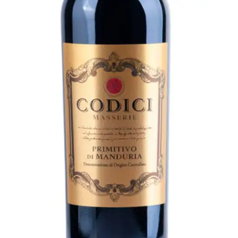 Vinho Tinto Codici Masserie Primitivo di Manduria 750ml