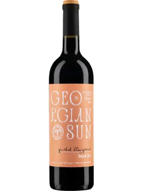 Georgian Sun Sunset Red Kakheti