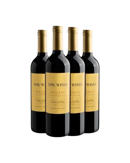 Kit 4 Belhara Estate Epic Wines Malbec