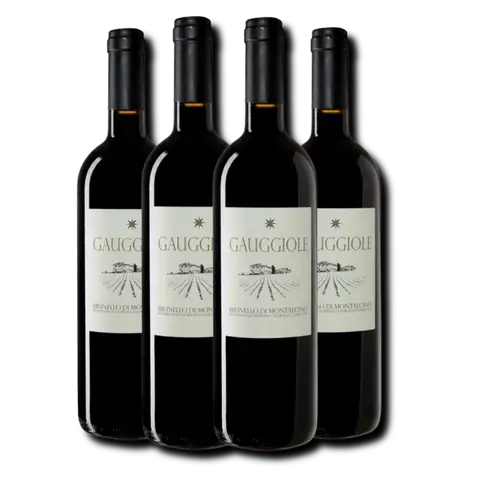 Kit 4 Garrafas Brunello Di Montalcino Gauggiole