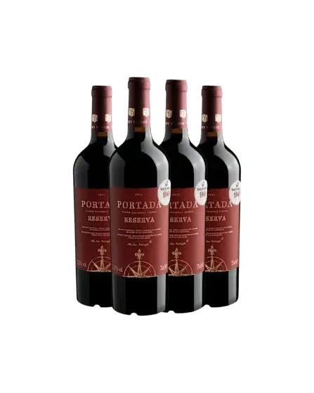 Kit 4 Portada Reserva Vinho Regional Lisboa