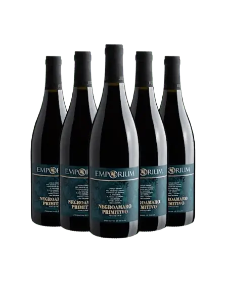 Kit 5 Emporium Negroamaro-Primitivo Puglia IGT