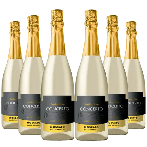Kit 6 Espumantes Concerto Moscatel