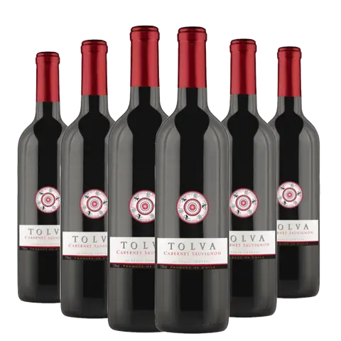 Kit 6 Garrafas Vinho Tolva Cabernet Sauvignon