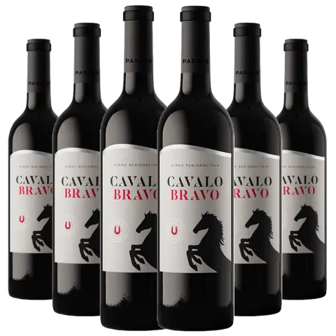 Kit 6 Vinhos Cavalo Bravo Tinto