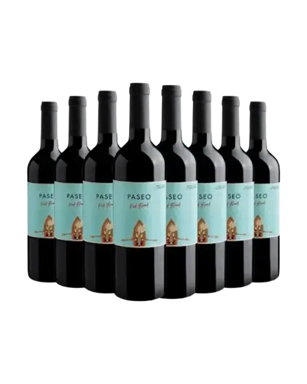 Kit 8 Paseo Red Blend Valle Central D.O.