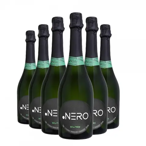 Pack 6 Espumantes Ponto Nero Cult SO2 FREE 750ml