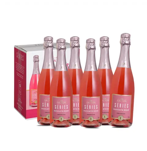 Pack 6 Espumantes Séries by Salton Rosé Moscato 750ml