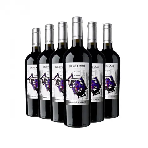Pack 6 Vinho Lorenzo & Gaspar Gran Reserva 750ml